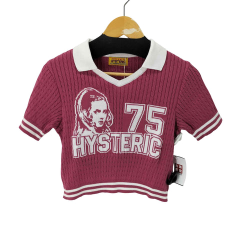 ヒステリックグラマー HYSTERIC GLAMOUR 25SS HYSTERIC 75ジャカード チビシャツ レディース FREE