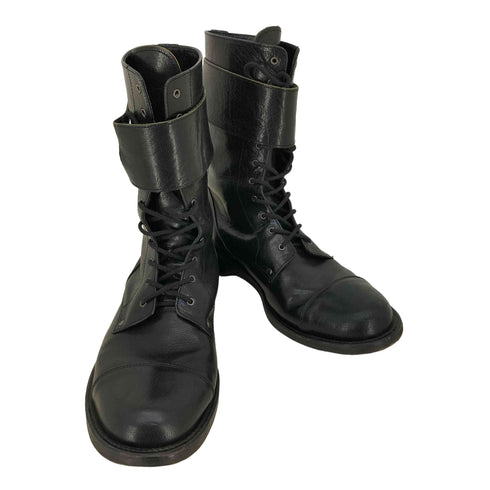 BELLY BUTTON Y2K 7ホールモンクストラップ レースアップ ブーツ メンズ JPN:26.5