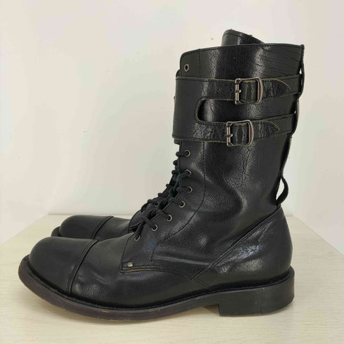 BELLY BUTTON Y2K 7ホールモンクストラップ レースアップ ブーツ メンズ JPN:26.5