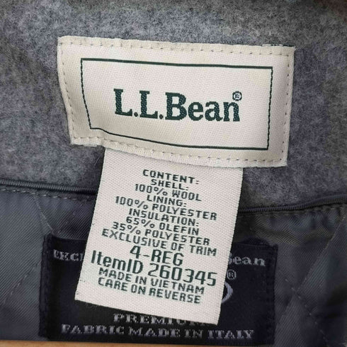 エルエルビーン L.L.Bean FABRIC MADE IN ITALY ダブルブレスト Pコート レディース 4-REG