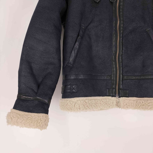 アルファインダストリーズ ALPHA INDUSTRIES B-3 フェイクムートン フライトジャケット レディース import:M