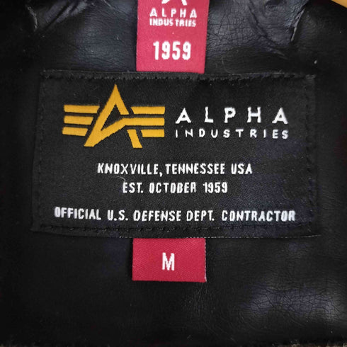 アルファインダストリーズ ALPHA INDUSTRIES B-3 フェイクムートン フライトジャケット レディース import:M