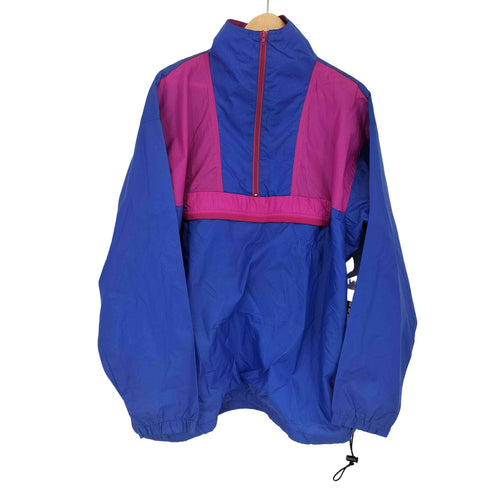 ハーフジップ ナイロンジャケット メンズ import:XL