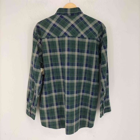 90-00s work centre Latelier L/S ネルシャツ メンズ import:L