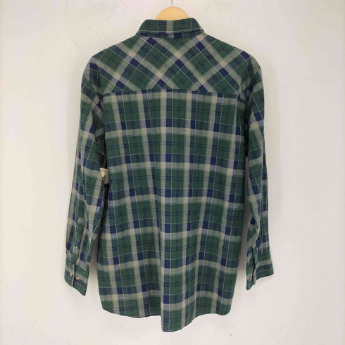 90-00s work centre Latelier L/S ネルシャツ メンズ import:L