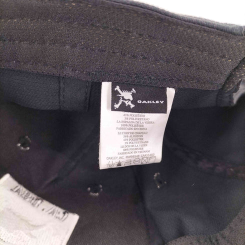 オークリー OAKLEY スカル刺繍 メッシュキャップ メンズ