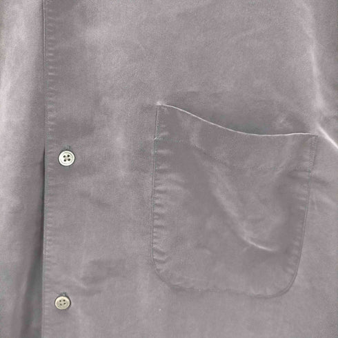 スティーブンアラン Steven Alan 25SS ドレープ レギュラーカラー ショートスリーブ シャツ STANDARD LOOSE BOX メンズ import:XL