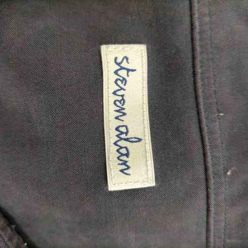 スティーブンアラン Steven Alan 25SS ドレープ レギュラーカラー ショートスリーブ シャツ STANDARD LOOSE BOX メンズ import:XL