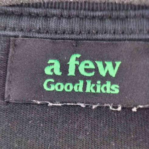 アフューグッドキッズ A FEW GOOD KIDS フロントロゴ L/S Tシャツ メンズ