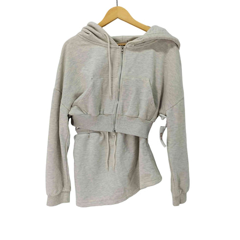 Bellide ダブルジップクロップドパーカー&タイトスウェットスカート セットアップ Y2K レディース ONE SIZE