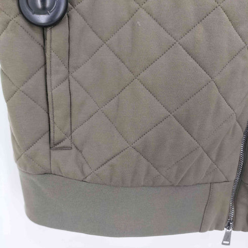 ラルフローレンブラックレーベル RALPH LAUREN BLACK LABEL イタリア製 ダブルジップ キルティング中綿ベスト メンズ import:XXL