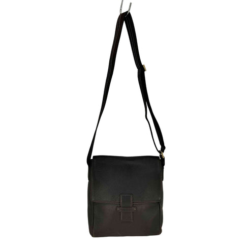 エルメネジルドゼニア Ermenegildo Zegna レザーショルダーバッグ メンズ