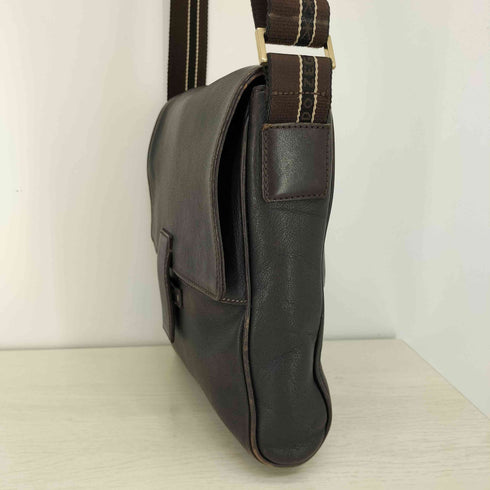 エルメネジルドゼニア Ermenegildo Zegna レザーショルダーバッグ メンズ