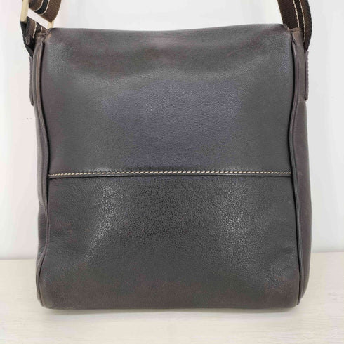 エルメネジルドゼニア Ermenegildo Zegna レザーショルダーバッグ メンズ