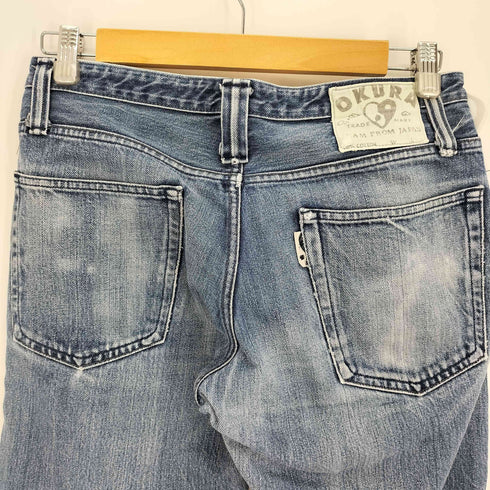 オクラ OKURA ストレートデニムパンツ メンズ US:30-31