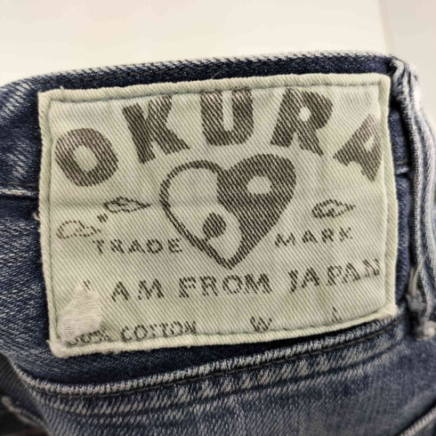 オクラ OKURA ストレートデニムパンツ メンズ US:30-31