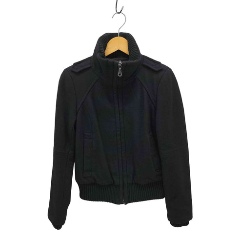 ザラ ZARA ハイネックウールジャケット レディース JPN:M