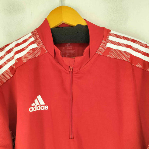アディダス adidas L/S ハーフジップトップス メンズ import:XL