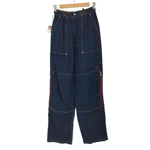 ロゴ刺繍 ワーク デニムパンツ メンズ JPN:M