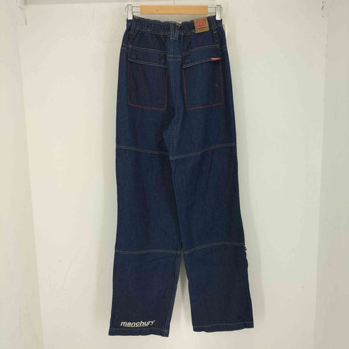 ロゴ刺繍 ワーク デニムパンツ メンズ JPN:M