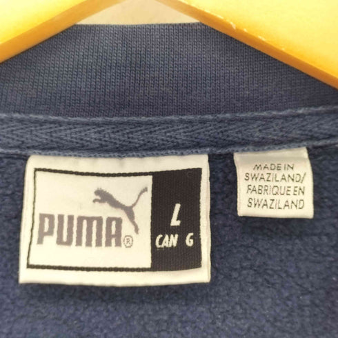 プーマ PUMA ロゴ刺繍 クルーネック L/S スウェット メンズ import:L