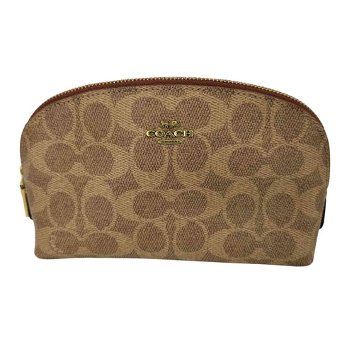 コーチ COACH シグネチャーロゴ メイクポーチ レディース