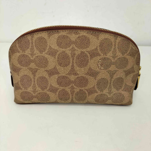 コーチ COACH シグネチャーロゴ メイクポーチ レディース