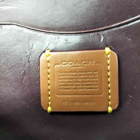 コーチ COACH シグネチャーロゴ メイクポーチ レディース