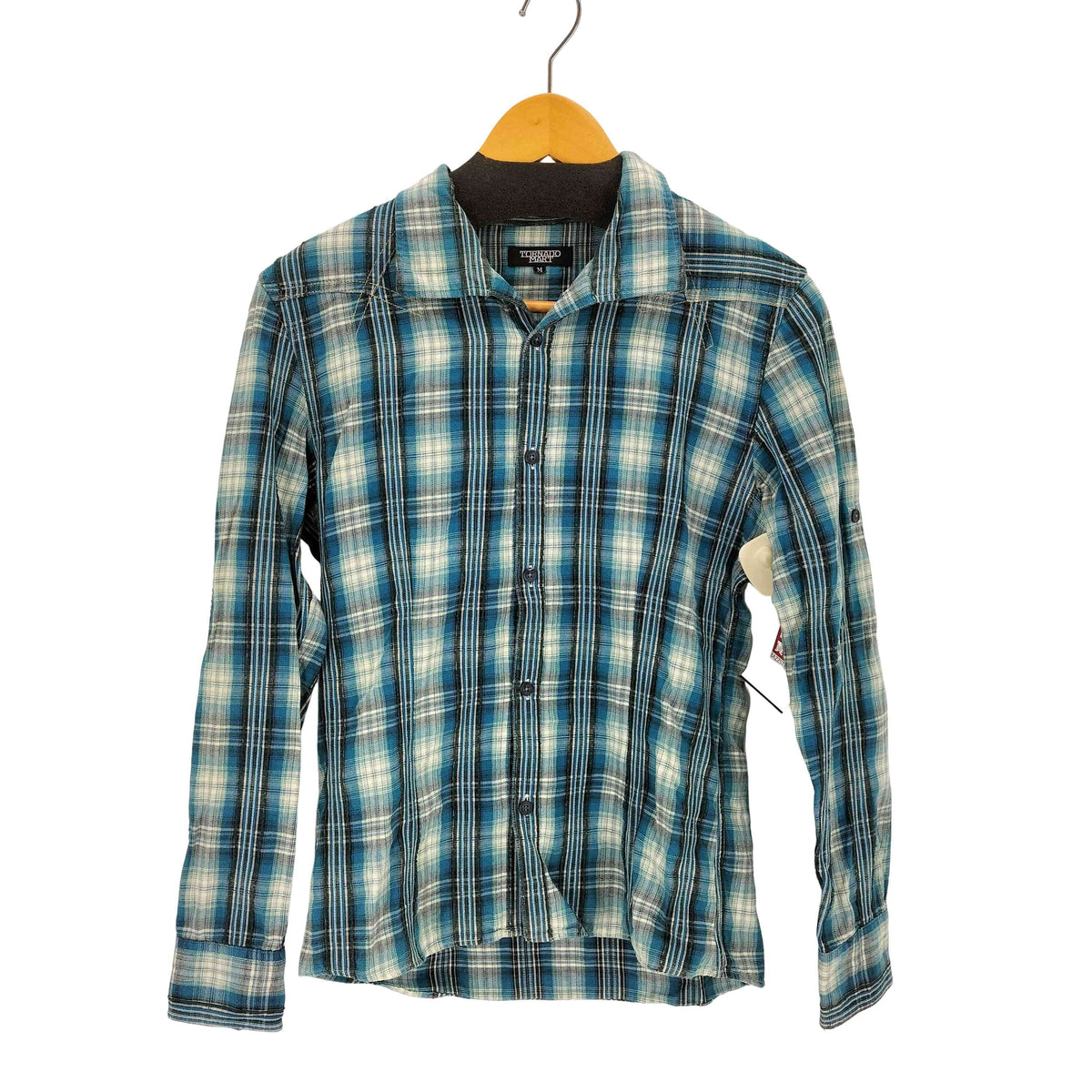 トルネードマート TORNADO MART ウエスタンヨークチェックシャツ Y2K