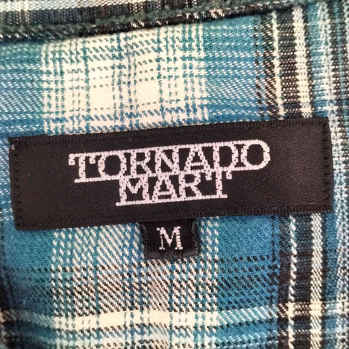 トルネードマート TORNADO MART ウエスタンヨークチェックシャツ Y2K メンズ JPN:M