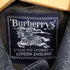 バーバリーズ BURBERRYS 70s イギリス製 比翼 チェック柄 ウール ステンカラーコート メンズ R M