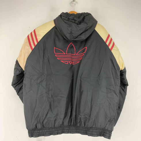 アディダスオリジナルス adidas Originals 90s 万国旗タグ フーデッド中綿ナイロンジャケット メンズ import:L