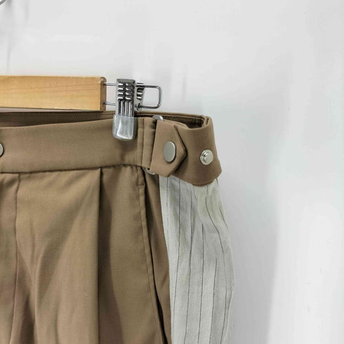 DEPT. ANONYM ポリレーヨンサイドラインスラックスパンツ メンズ JPN:XL