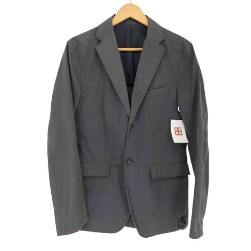 ジルサンダー JIL SANDER コットン シルク 2B テーラードジャケット メンズ JPN:46