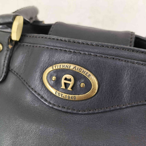 アイグナー AIGNER レザーハンドバック レディース