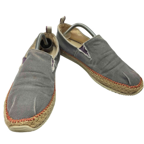 ポールスミスジーンズ Paul Smith JEANS SKXG M320 WCA GREY WASHED CANVAS エスパドリーユ スリッポン メンズ US:10