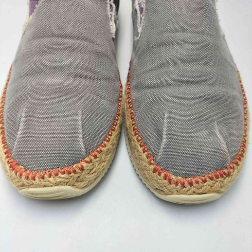 ポールスミスジーンズ Paul Smith JEANS SKXG M320 WCA GREY WASHED CANVAS エスパドリーユ スリッポン メンズ US:10