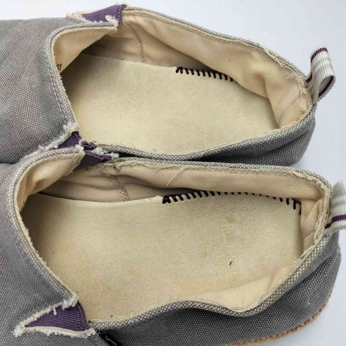 ポールスミスジーンズ Paul Smith JEANS SKXG M320 WCA GREY WASHED CANVAS エスパドリーユ スリッポン メンズ US:10