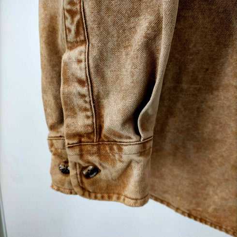 カーハート Carhartt rugged outdoor wear 80S 三角タグ ダック地 コットン L/S ウォッシュド ワーク シャツ メンズ