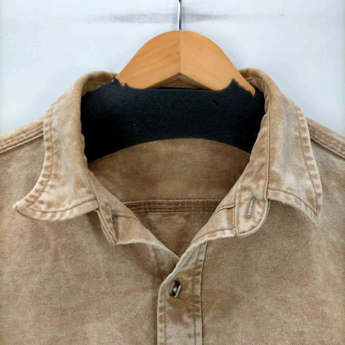 カーハート Carhartt rugged outdoor wear 80S 三角タグ ダック地 コットン L/S ウォッシュド ワーク シャツ メンズ