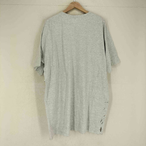 ムリナ murina 90-00s USA製 袖裾シングル フロントプリントクルーネックTシャツ メンズ XXL