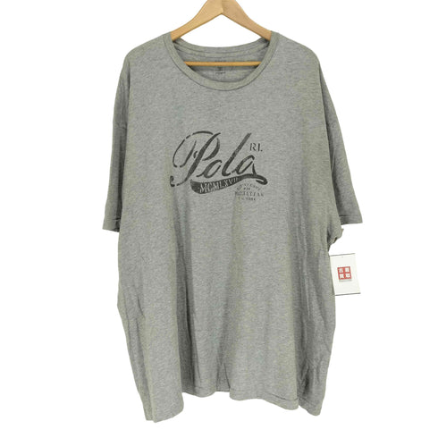 ポロラルフローレン POLO RALPH LAUREN 袖裾シングルフロントプリントクルーネックTシャツ メンズ 3XB