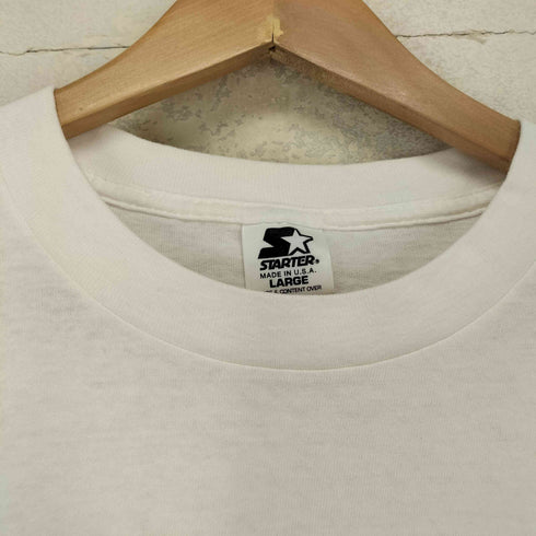 スターター STARTER USA製 1997 NBA CHAMPS フロントプリントクルーネックTシャツ メンズ L