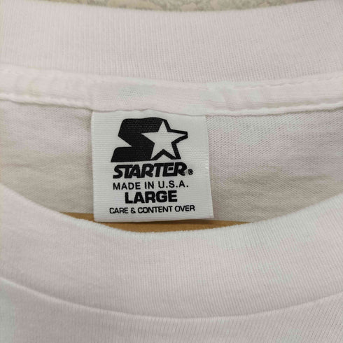スターター STARTER USA製 1997 NBA CHAMPS フロントプリントクルーネックTシャツ メンズ L