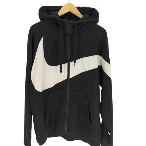 ナイキ NIKE ビッグ スウッシュ プリント ジップアップ パーカー デカロゴ メンズ XXL