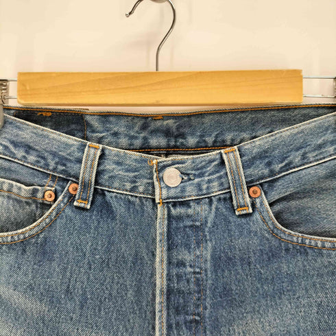 リーバイス Levis 90S ボタン裏552刻印 カットオフボタンフライデニムショーツ メンズ W31L36