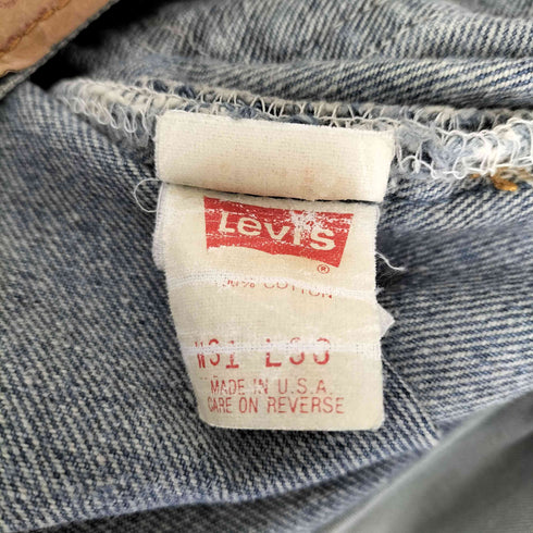 リーバイス Levis 90S ボタン裏552刻印 カットオフボタンフライデニムショーツ メンズ W31L36