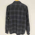 レフラー Leflah ロゴ刺繍 タータンチェック フラップポケット ウールミックス フランネルシャツ メンズ JPN:XL