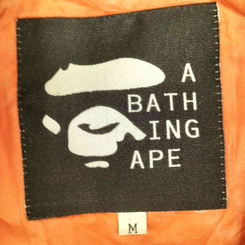 アベイシングエイプ A BATHING APE アノラックダウンジャケット メンズ JPN:M