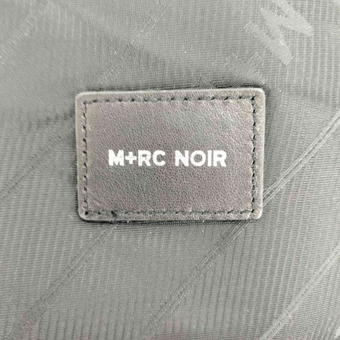 マルシェノア M+RC NOIR ロゴプリント エナメル バックパック メンズ ONE SIZE